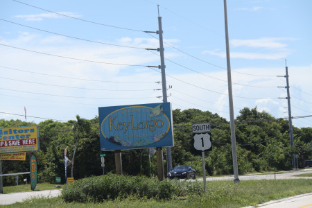 Route 1 sign